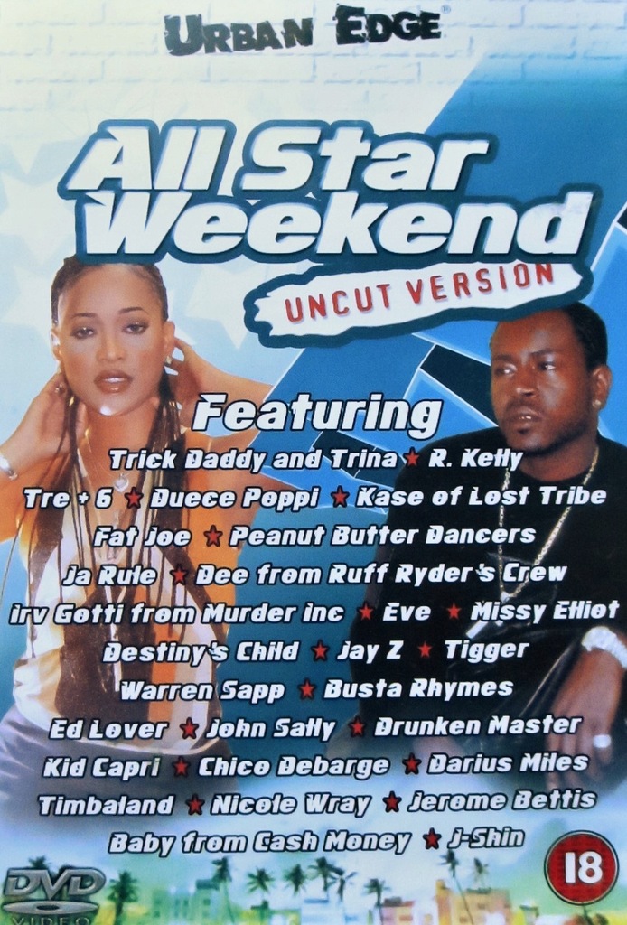 ALL STAR WEEKEND UNCUT VERSION DVD 2002