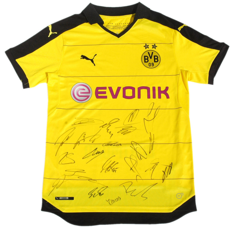 Koszulka BORUSSIA DORTMUND  meczowa z autografami