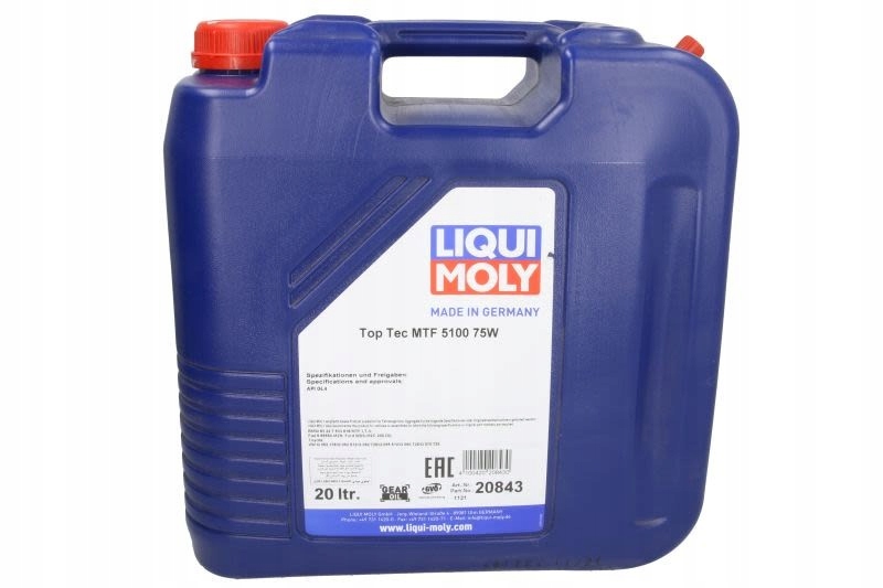 Olej przekładniowy LIQUI MOLY 20843 75W 20L