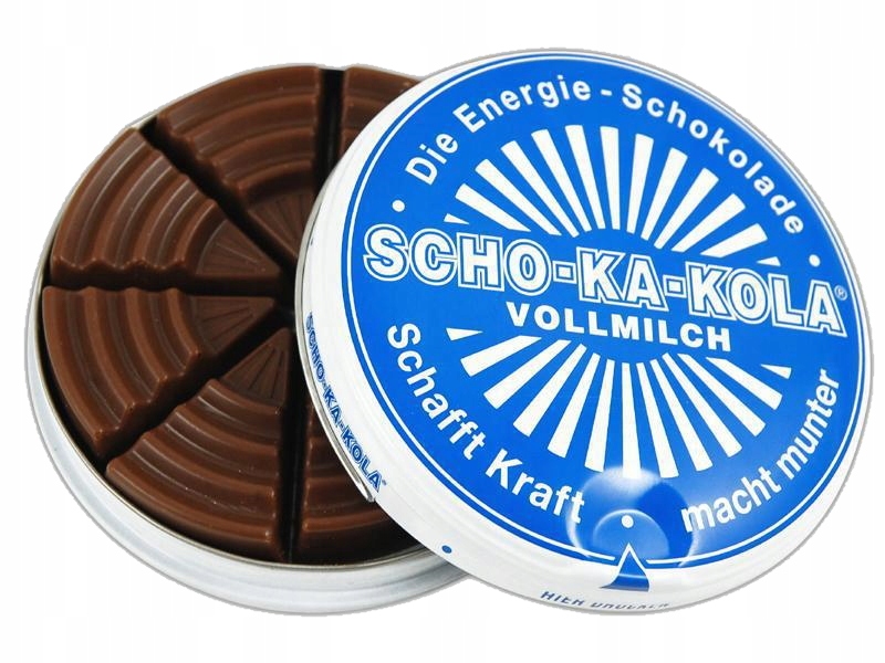 SCHO-KA-KOLA czekolada mleczna z KOFEINĄ DO RACJI