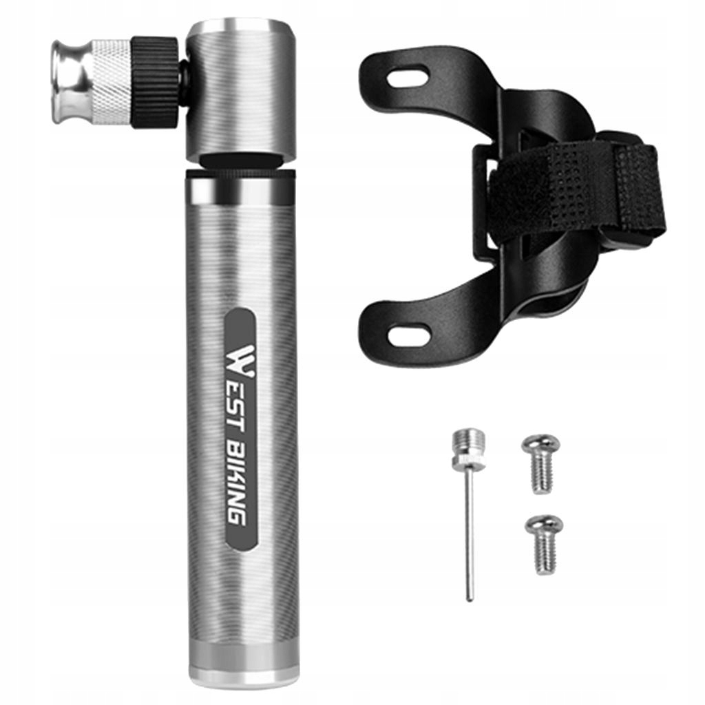 Portable Air Pump Small Inflator Fit for Presta & Valves