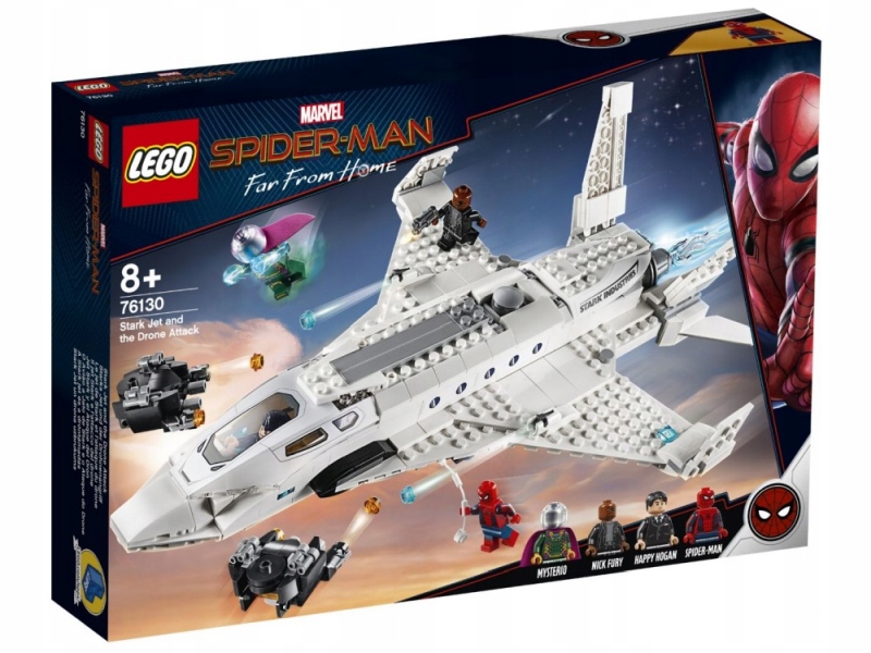 LEGO MARVEL 76130 ODRZUTOWIEC STARKA I ATAK DRONÓW