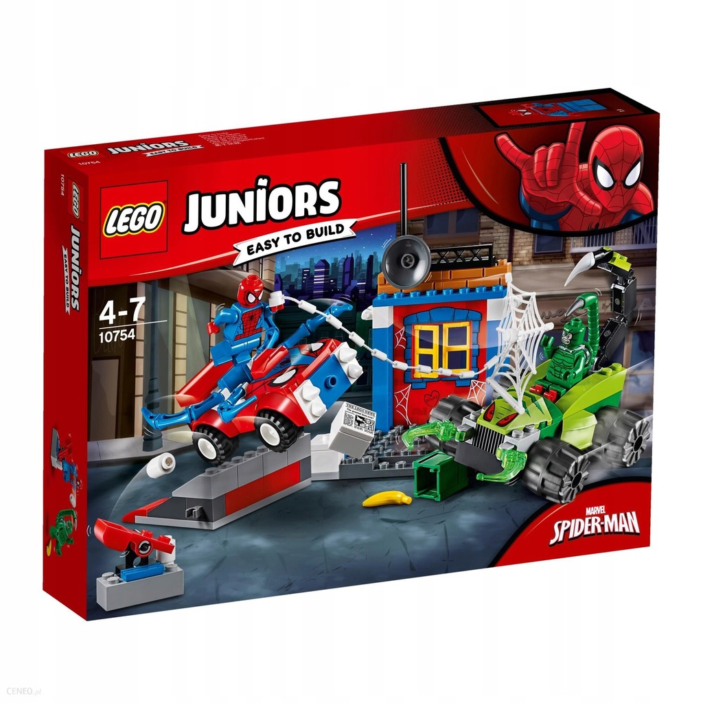 LEGO JUNIORS 10754 SPIDER-MAN KONTRA SKORPION GDA