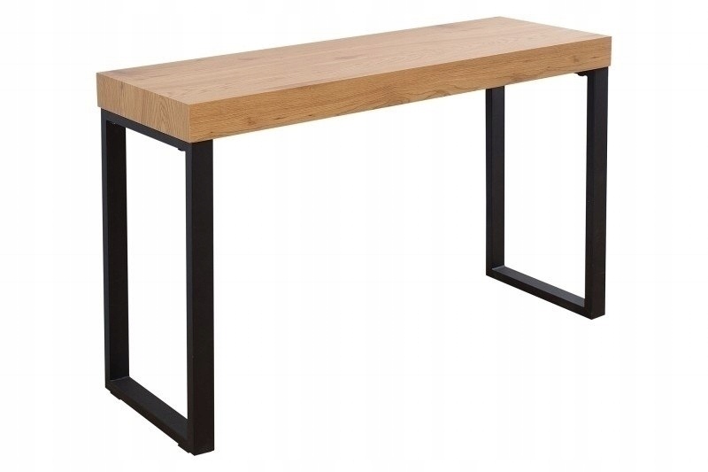 INVICTA biurko OAK 120 dąb - fornirowany MDF, nogi