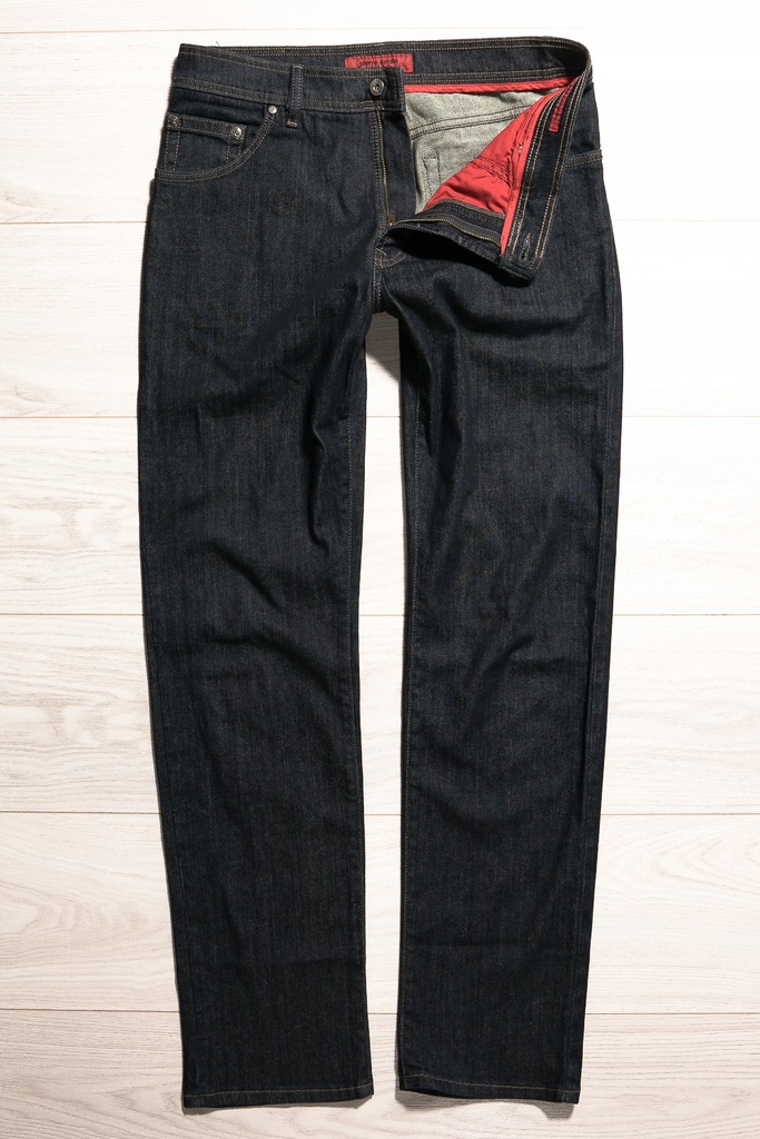 PIERRE CARDIN DEAUVILLE SPODNIE JEANSY EXTRA 36/32