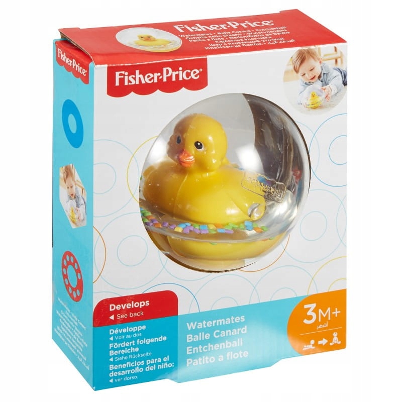 FISHER-PRICE DVH21 KĄPIELOWA KACZUSZKA ŻÓŁTA