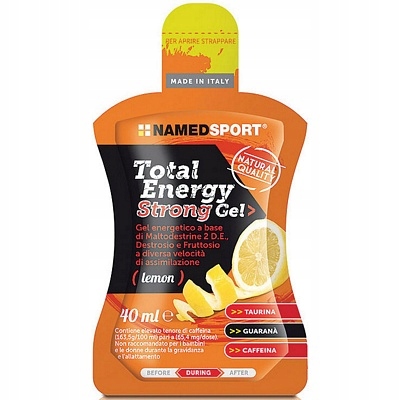 NAMED SPORT TOTAL ENERGY STRONG GEL 40G ŻEL