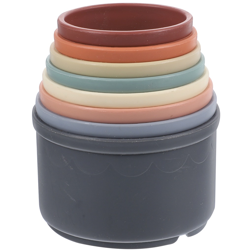 1 ZESTAW KUBEK DO UKŁADANIA DLA KRÓLIKÓW WIELOKOLOROWY