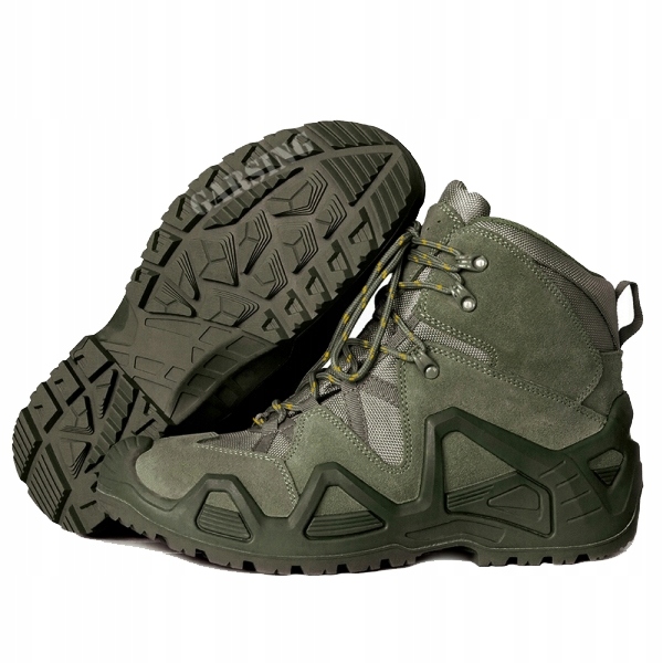 Купить Ботинки в стиле милитари Garsing 33 Alligator - Оливковый 41 ...