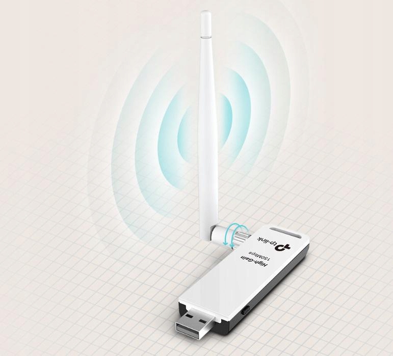 Купить СЕТЕВАЯ КАРТА TP-LINK TL-WN722N 4dBi USB WiFi: отзывы, фото, характеристики в интерне-магазине Aredi.ru