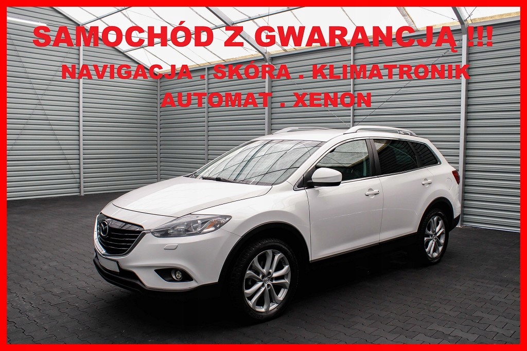 Mazda CX-9 AUTOMAT + Navi + BOSE + Skóra + Klimatr