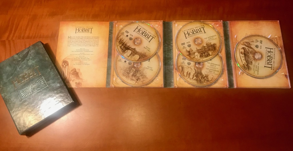 HOBBIT -Pustkowie Smauga -Extended Edition - 5 DVD