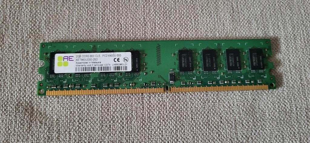 Pamięć Ram 2GB PC2 - AE