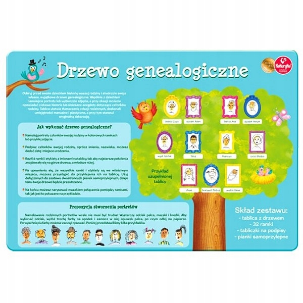 ADAMIGO - KUKURYKU DRZEWO GENEALOGICZNE RODZINA