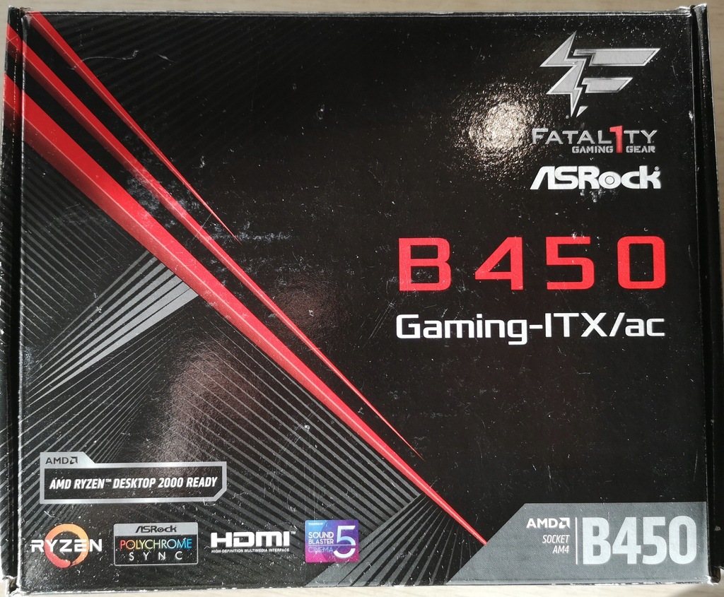 Płyta główna AsRock Fatality B450 Gaming-ITX/ac - 8932059374 ...
