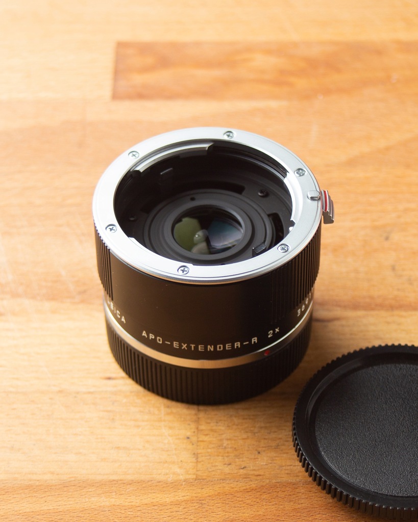 Leica Apo-Extender-R 2x + Dekielki Telekonwerter
