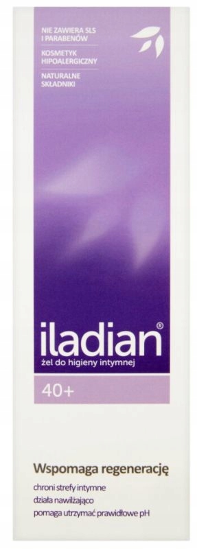 ILADIAN ŻEL DO HIGIENY INTYMNEJ 40+ 180ml