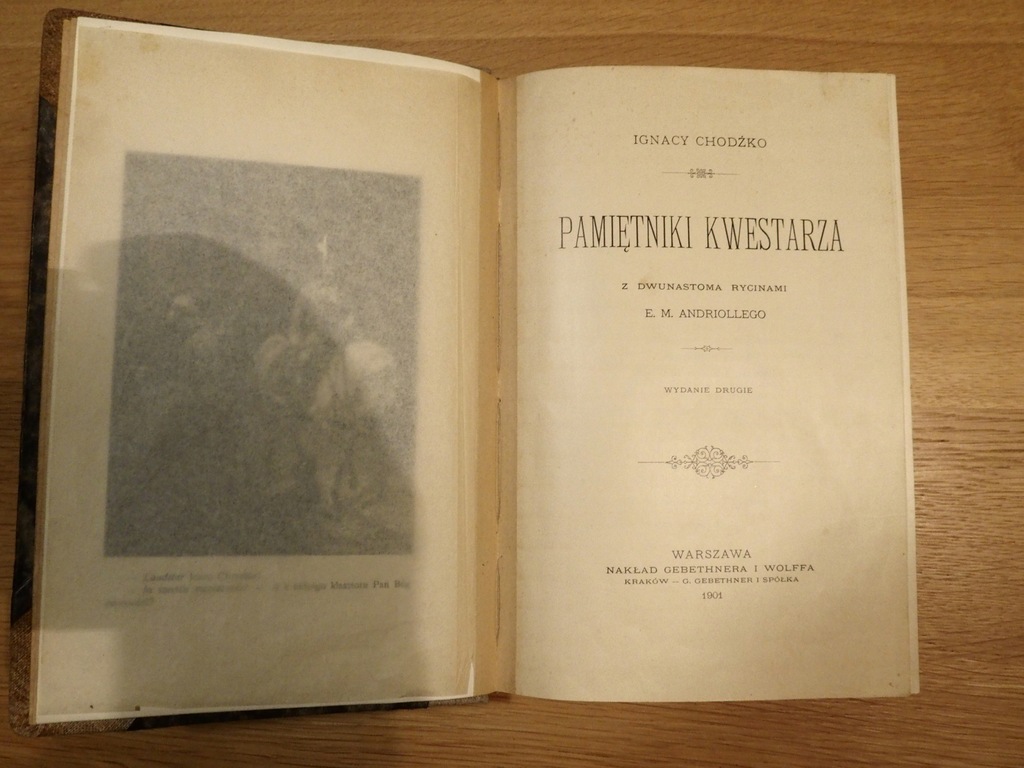 Pamiętniki Kwestarza PIĘKNE ryciny Andriollego