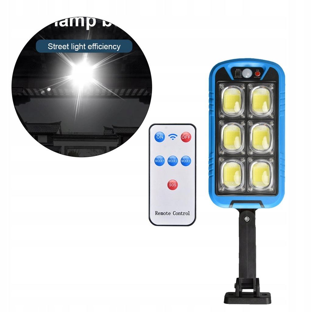 Solar Lights 120 Remote Control COB