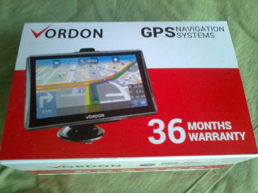 Nawigacja GPS VORDON 7''