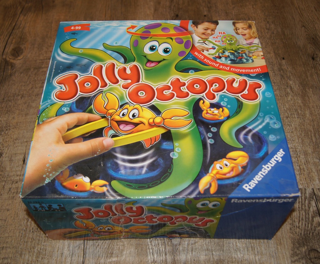 Ravensburger Gra Jolly Octopus Ośmiornica