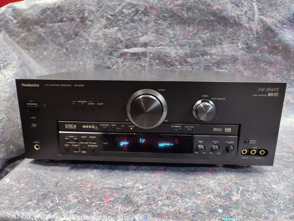 Technics SA DA15 amplituner USZKODZONY