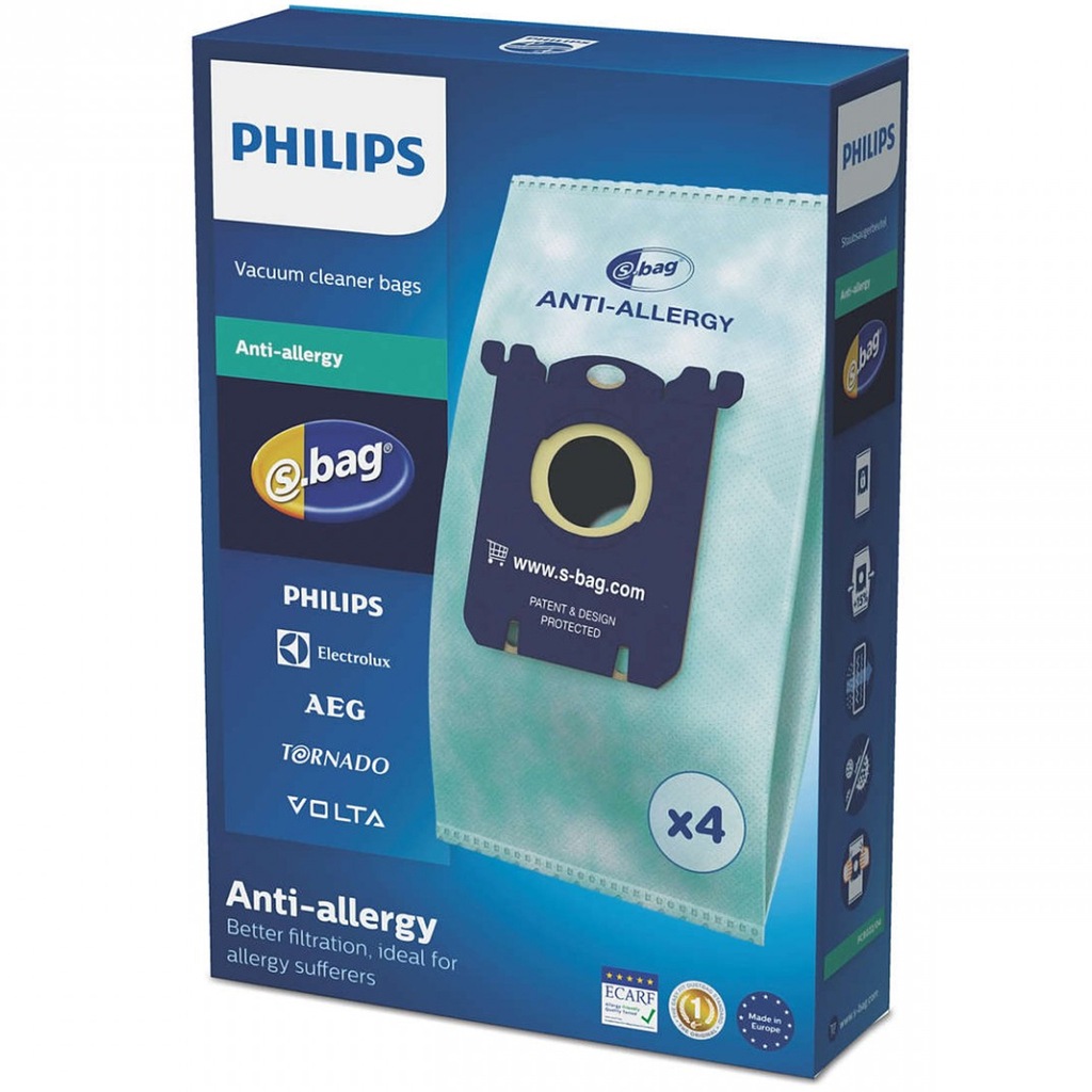 Philips FC8022/04 SBag Clinic Antiallergy 4szt. 6856495083