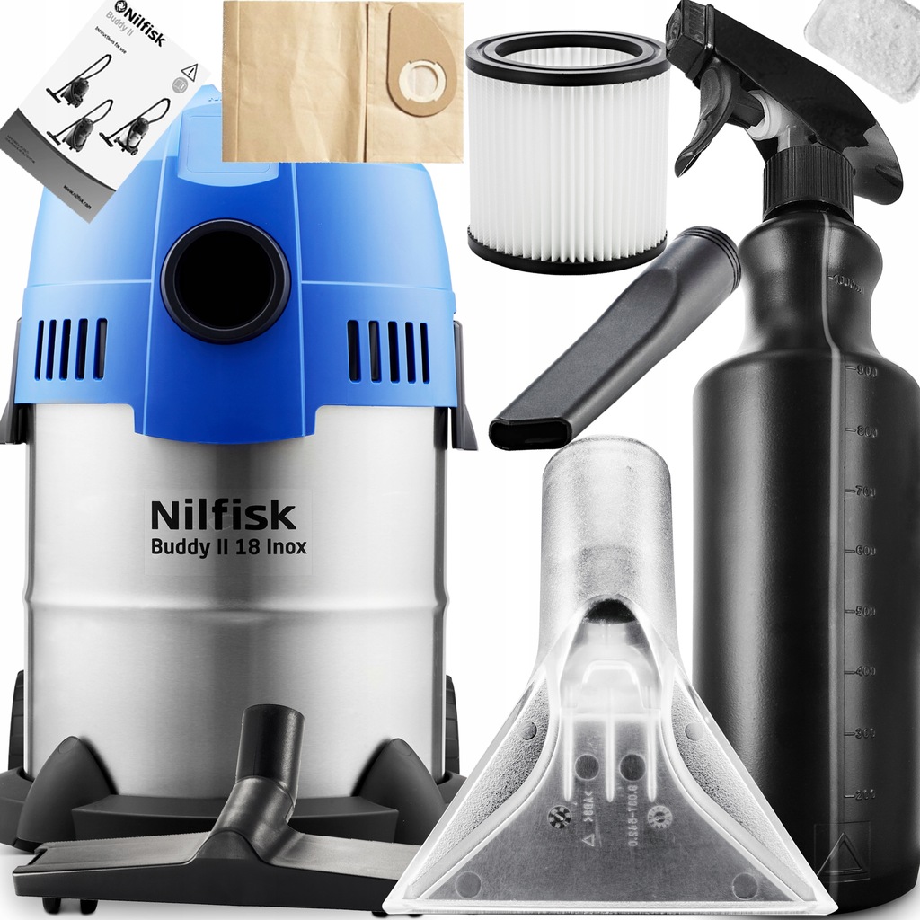 ODKURZACZ NILFISK BUDDY 18 ZESTAW PIORĄCY KARCHER