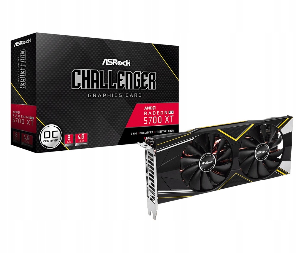 Купить Видеокарта Asrock RX 5700 XT Challenger OC 8G: отзывы, фото, характеристики в интерне-магазине Aredi.ru