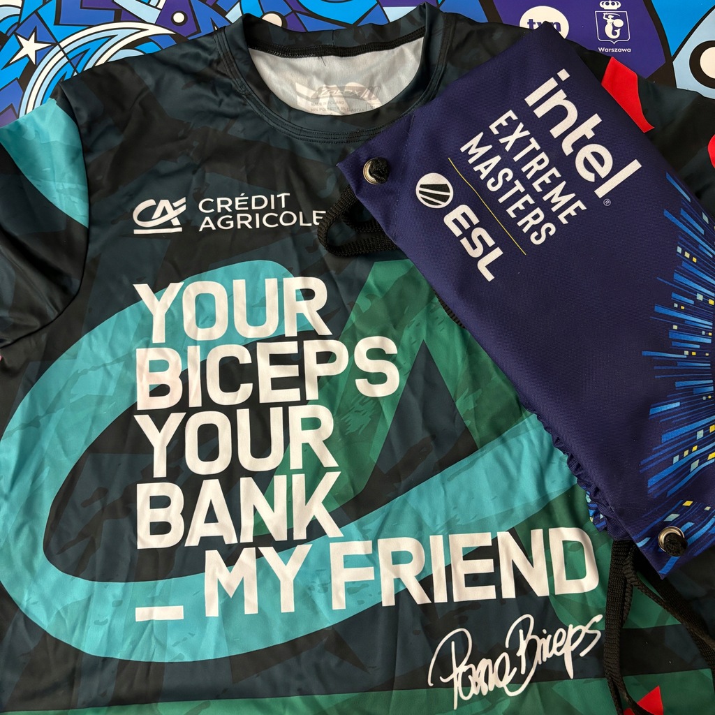 Pasha Biceps, IEM Katowice ESL Pro Tour ZESTAW GADŻETÓW na WOŚP Team Biceps