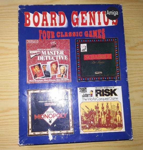 Amiga Board Genius - 4 gry