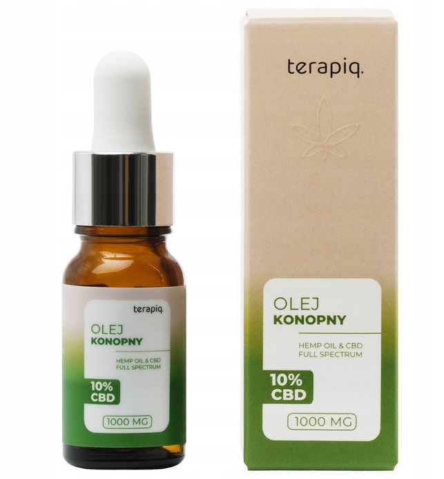 Terapiq CBD Olej konopny 10% 10ml