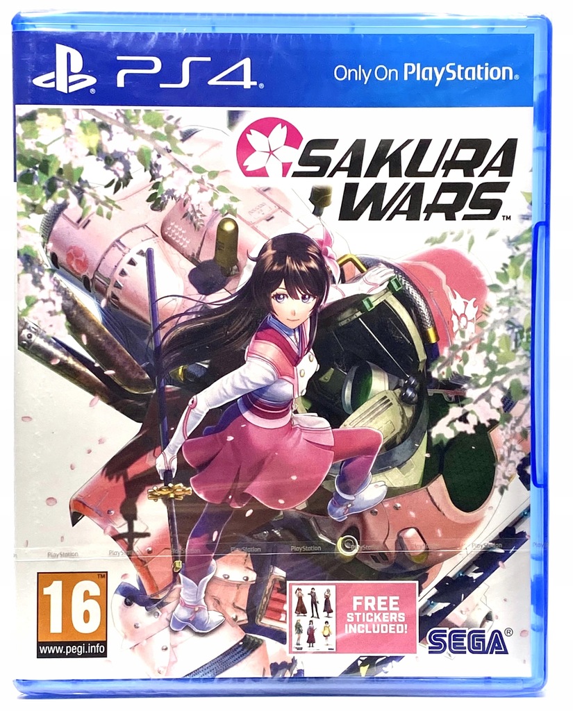 SAKURA WARS + NAKLEJKI | NOWA | GRA PS4 i PS5