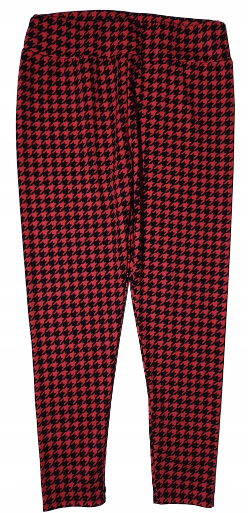 Spodnie damskie SHEIN materiałowe czerwone XL EU 44