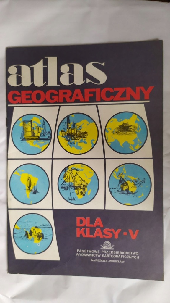 ATLAS GEOGRAFICZNY 1985