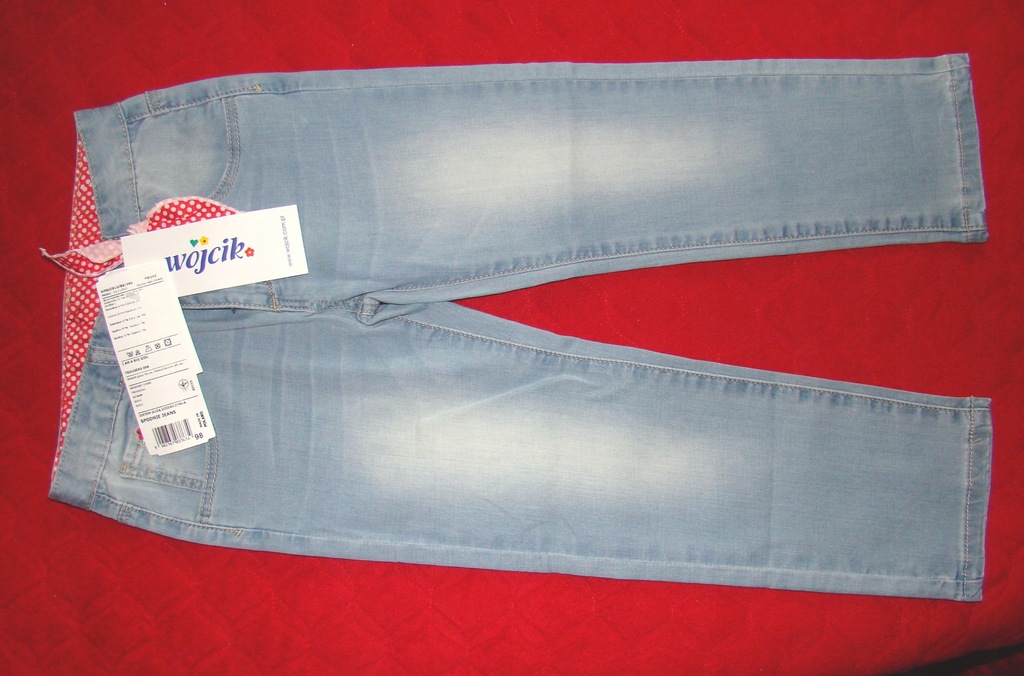 Wójcik spodnie spodenki Jeansy 98-104