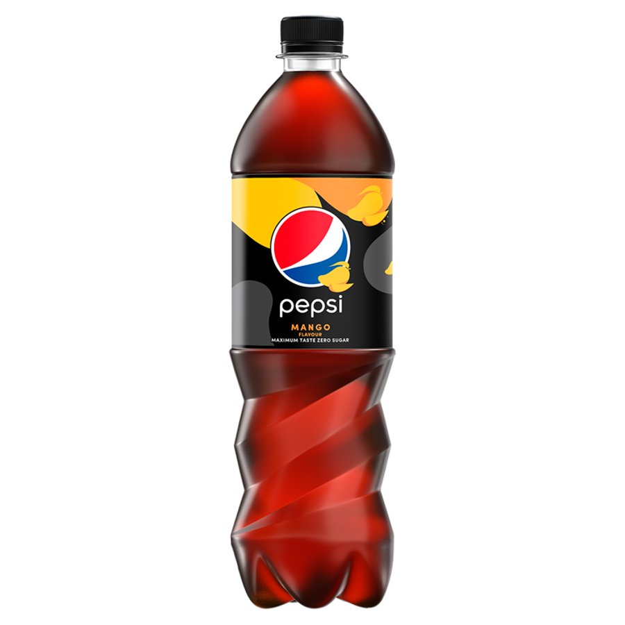 PEPSI COLA MANGO ZERO CUKRU NAPÓJ GAZOWANY 0,85L