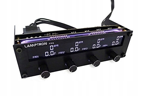 Panel Lamptron FC6 V2 Fan Controller 5,25"