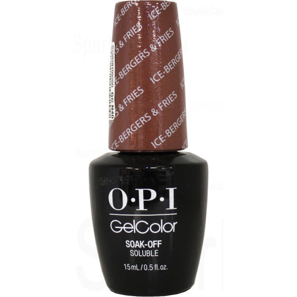 AKAR GelColor OPI ICE-BERGERS&FRIES 15ml.