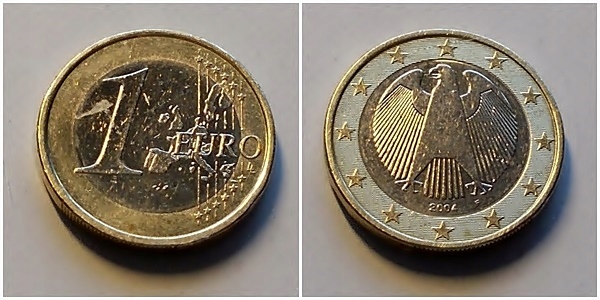 Niemcy 1 euro 2004r F