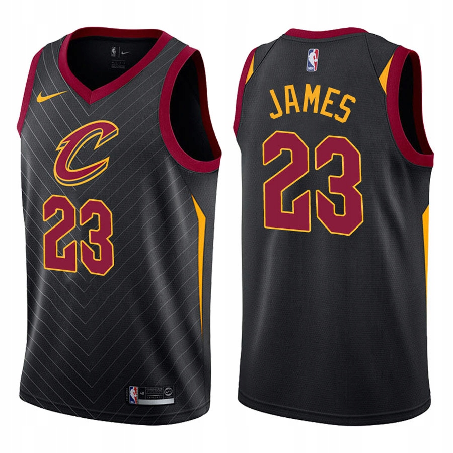 Nike Jersey NBA JAMES Fan Edition #23 black