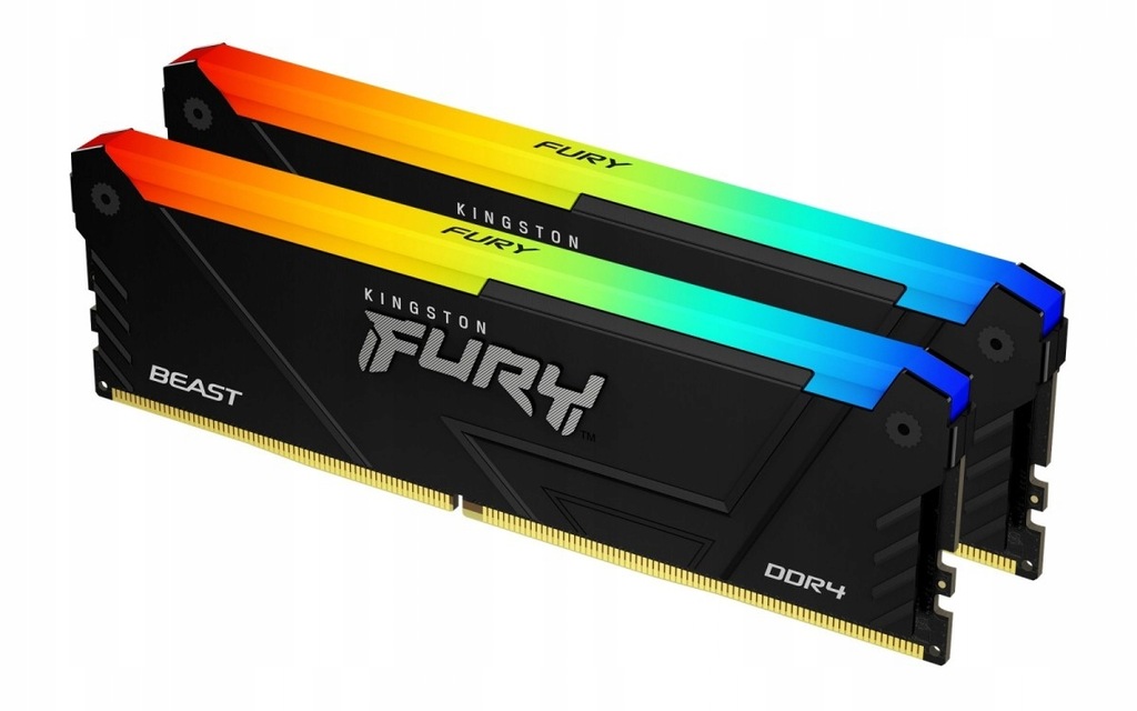 Pamięć DDR4 Fury Beast RGB 32GB(2*16GB)/3200