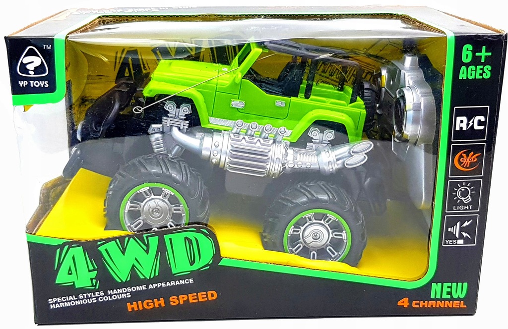 SAMOCHÓD RC - OFF ROAD ZDALNIE STEROWANY 4X4