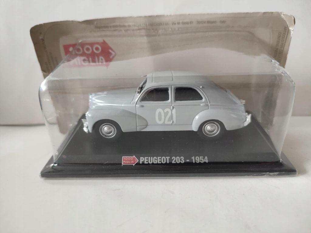 1:43 1000 Miglia Peugeot 203 - 1954 rajdowy wyścigowy