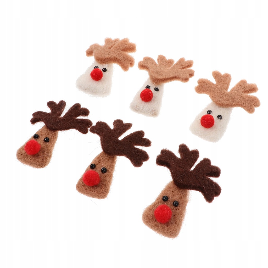 Felt Elk Christmas DIY Decor Reindeer Figurine