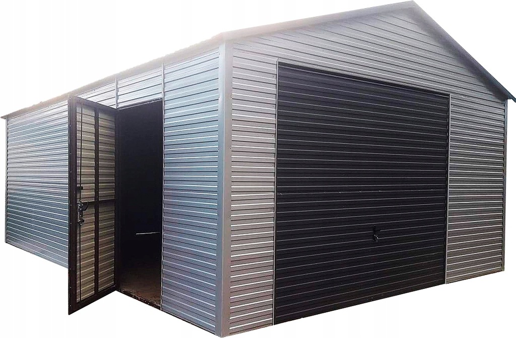 Garaże blaszane (blaszak) jednostanowiskowy 5 x 6m