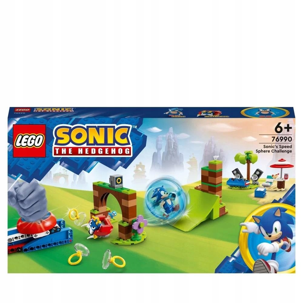 Lego SONIC 76990 Wyzwanie z pędzącą kulą