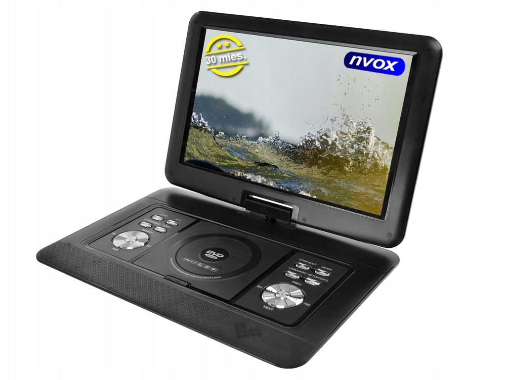 Купить ПОРТАТИВНЫЙ АВТОМОБИЛЬНЫЙ DVD 16 ДЮЙМОВ USB SD 230 В 12 В: отзывы, фото, характеристики в интерне-магазине Aredi.ru