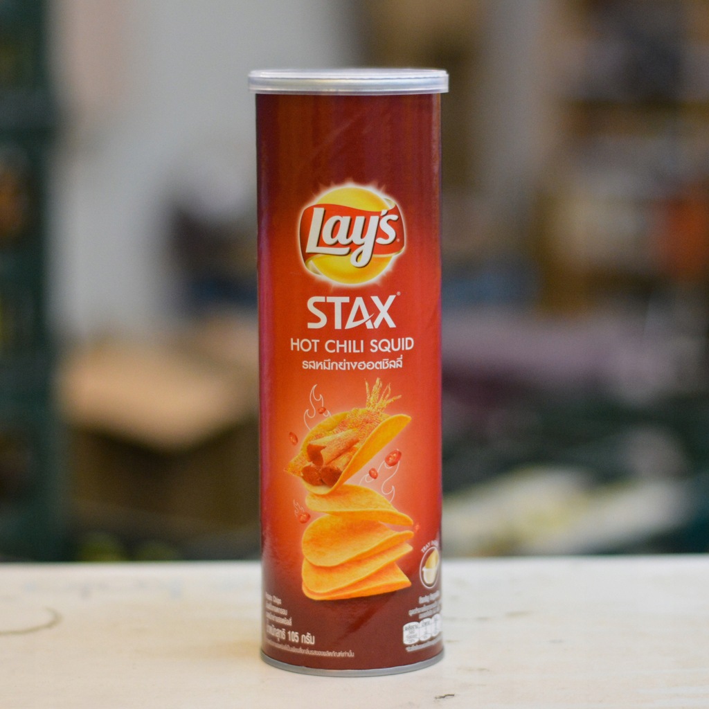 Lay's Stax Hot Chili Squid - 105 g