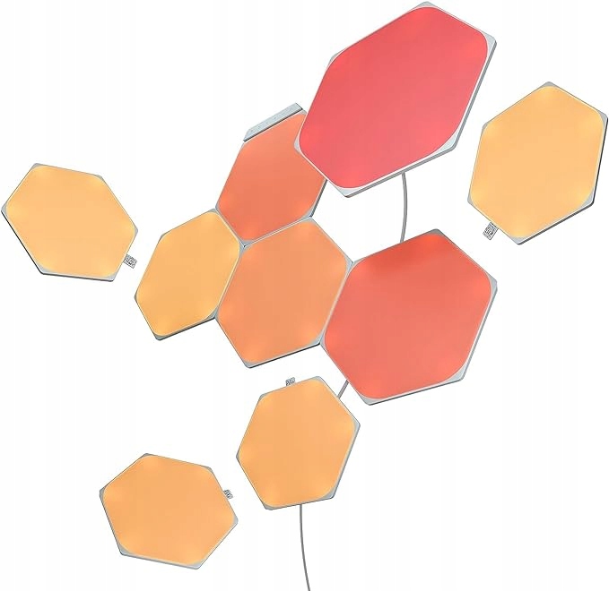 Nanoleaf Shapes inteligentnych paneli świetlnych LED RGBW